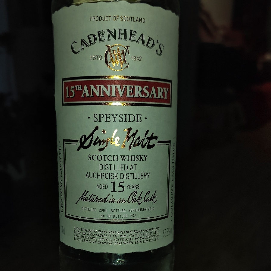 Cadenhead's 15th Anniversary