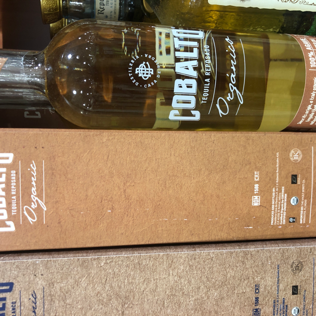 Cobalto organic tequila