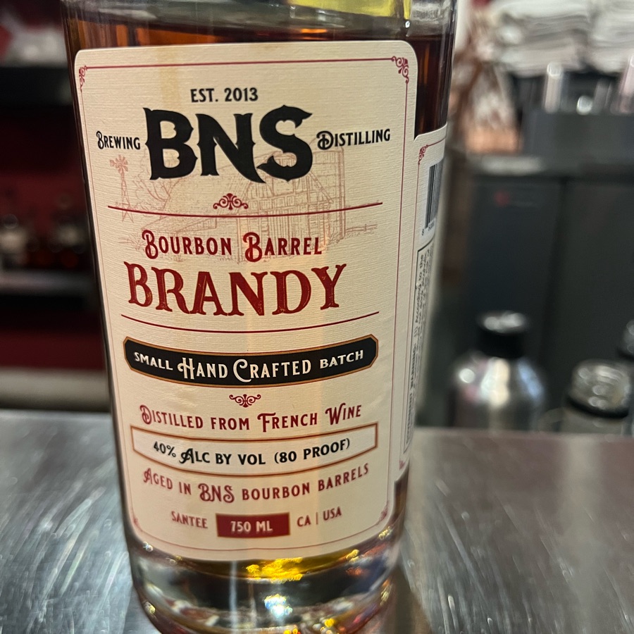 BNS Bourbon Barrel Brandy