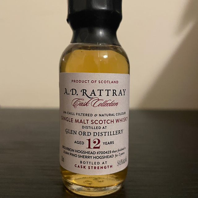 A.D. Rattray Cask Collection Glen Ord 12 Year Cask #700423