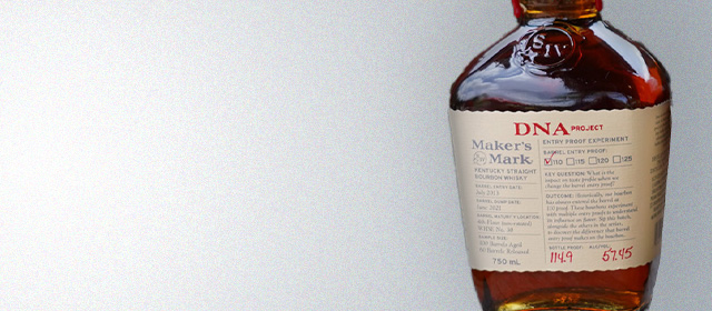 Maker's Mark DNA Project Entry Proof Experiment