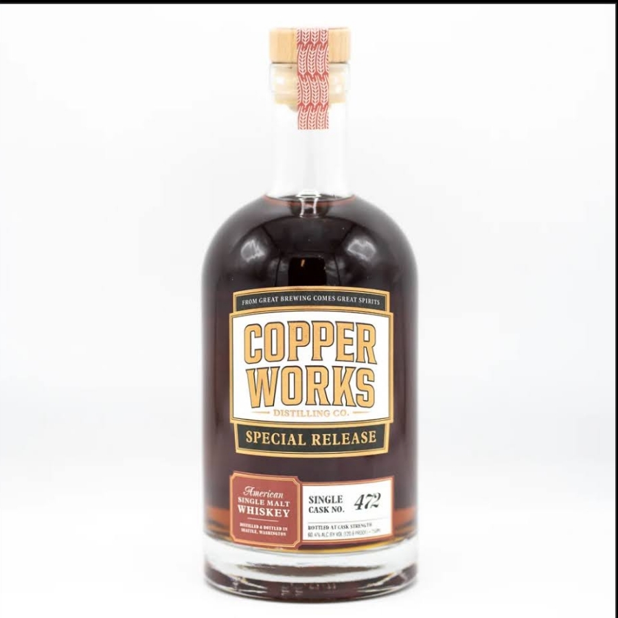 Copperworks American Single Malt (Single Cask No. 472)