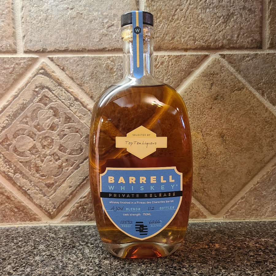 Barrell Whiskey Private Release AJ04 finished in a Pineau des Charentes barrel