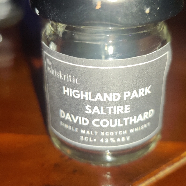 Highland Park 13yo David Coulthard