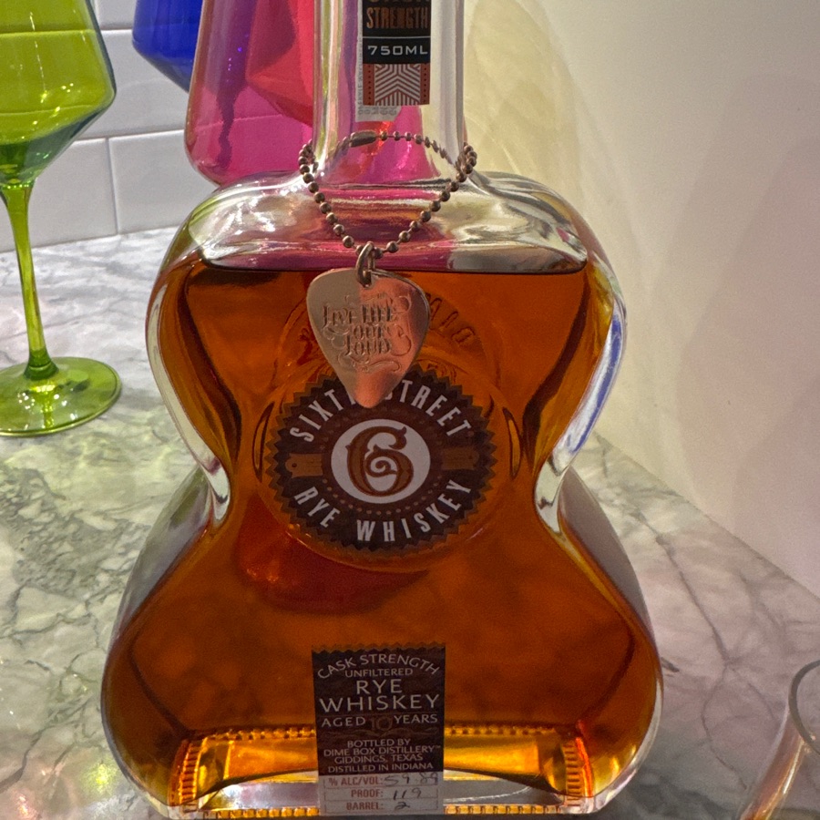 Sixth Street Cask Strength Rye