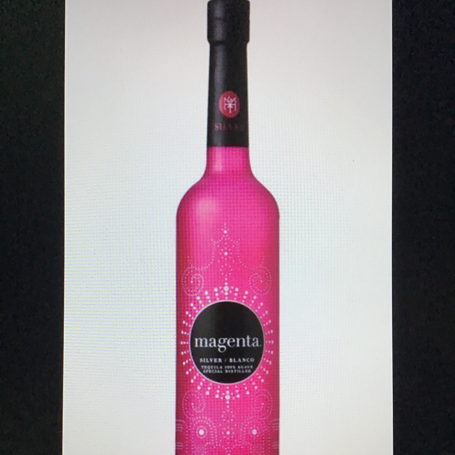 Magenta Silver / Blanco