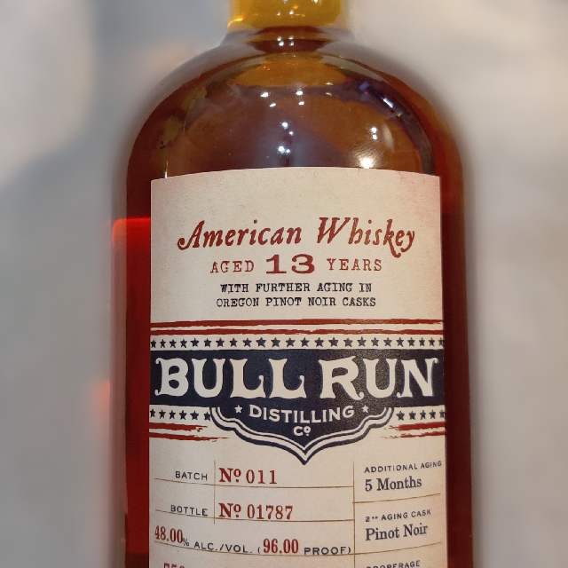 Bull Run 13yr Pinot Noir Finished