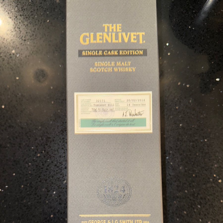 The Glenlivet Single Cask Edition 14 years Cask# 32171