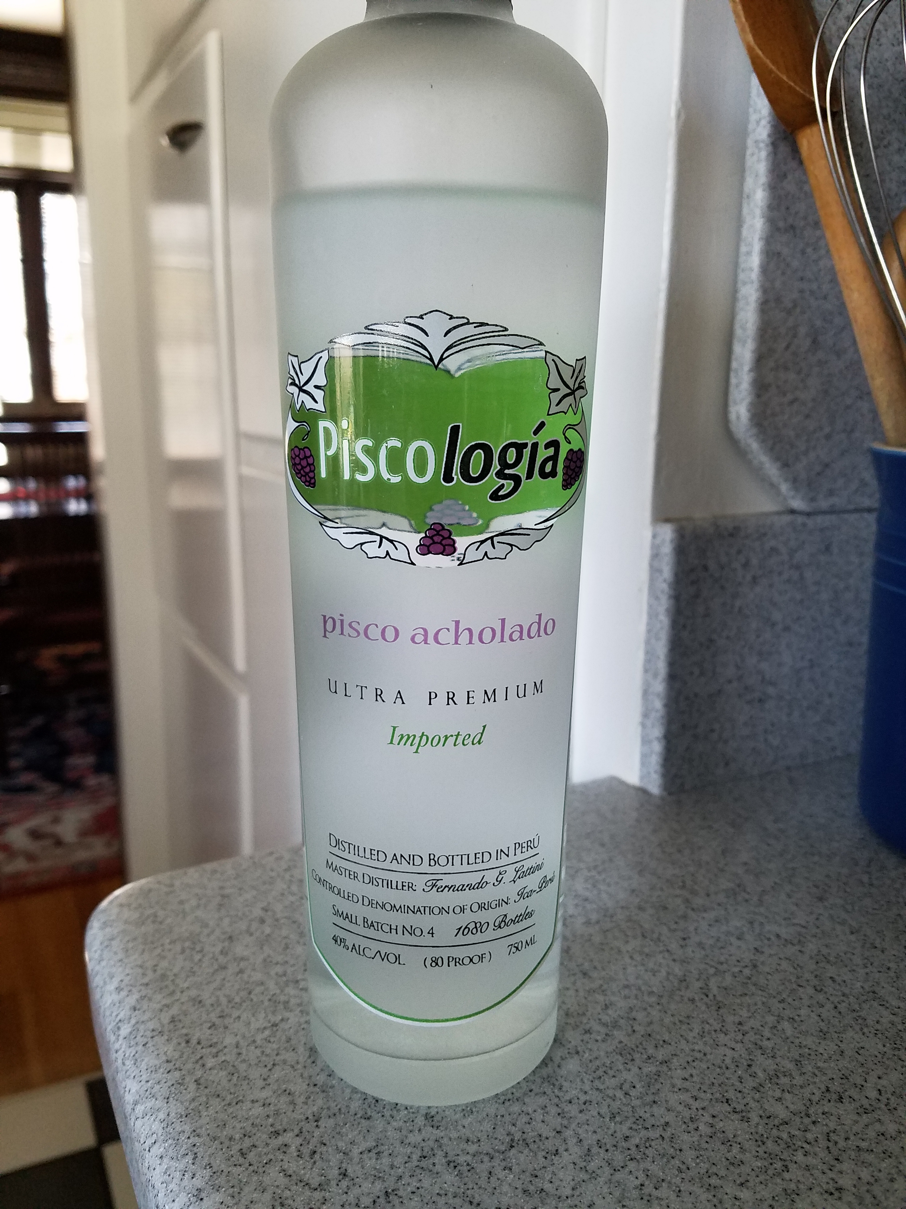 Piscologia, Pisco Acholado