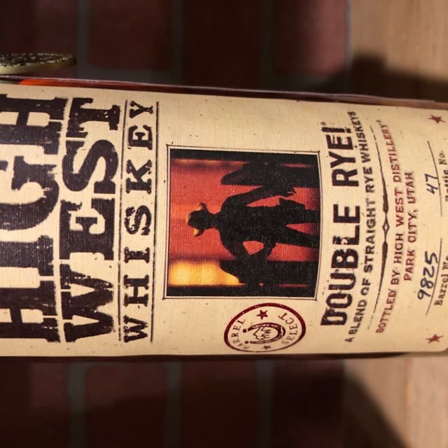 High West Double Rye Barrel Select Hi Time Wine Cellars