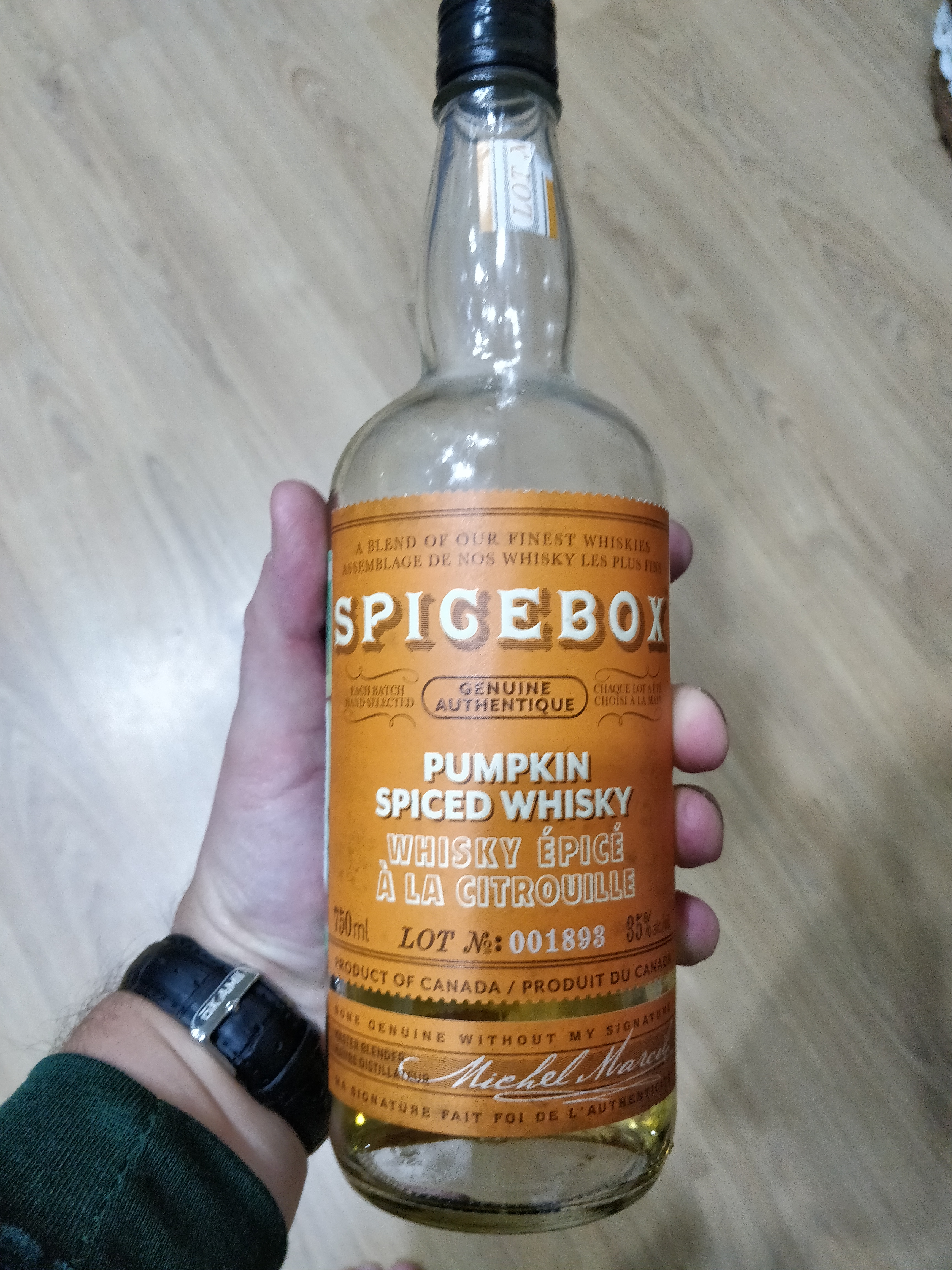 Spicebox Pumpkin Spiced Whisky