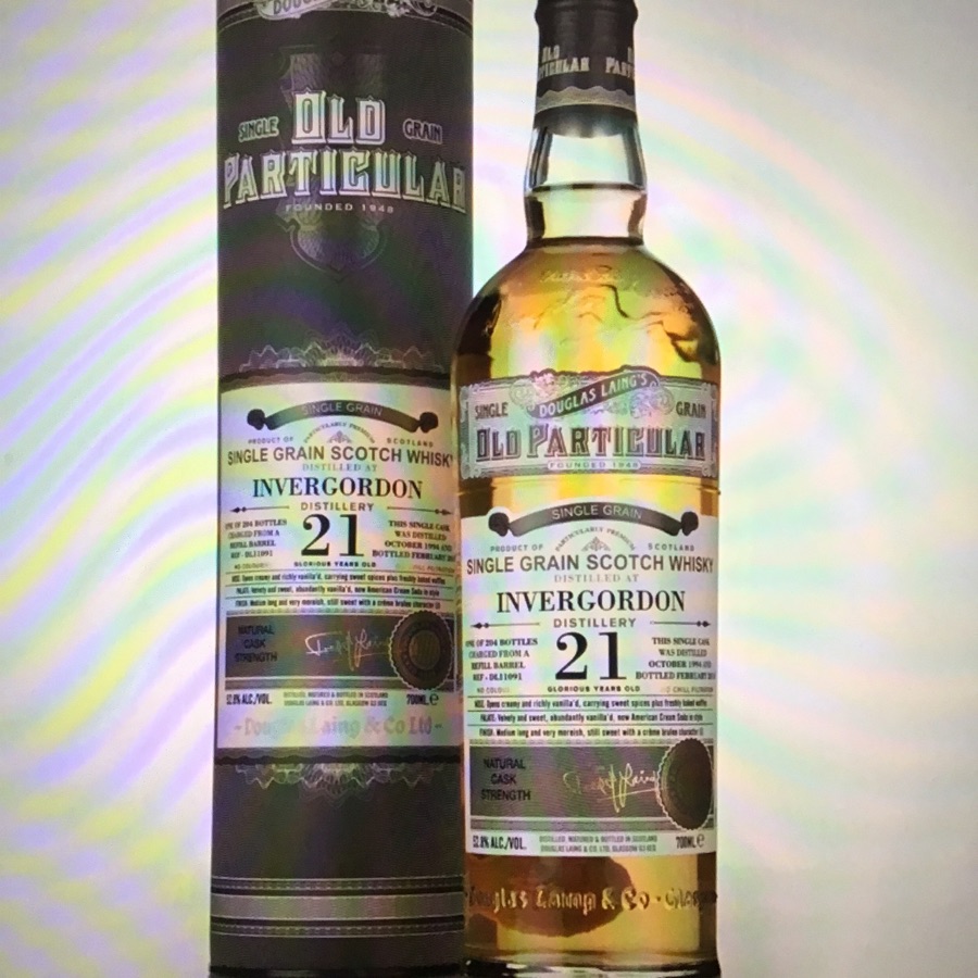 Invergordon 21 Year Old 1994 (cask 11091) Old Particular (Douglas Laing) Whisky