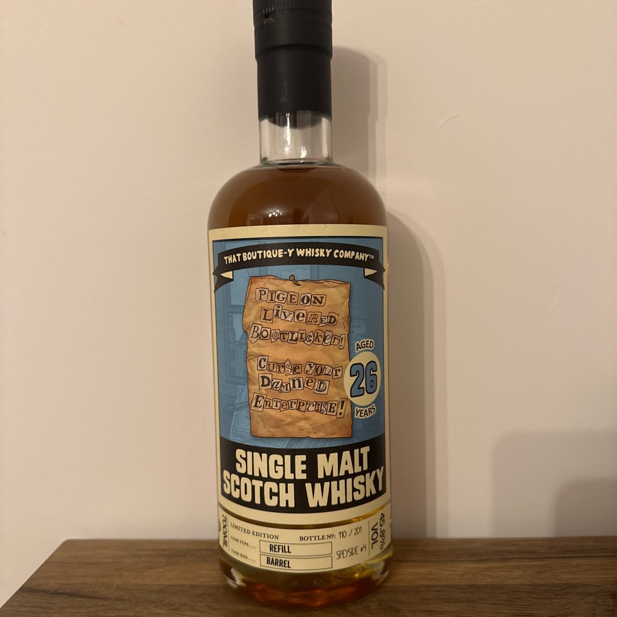 That Boutique-y Whisky Company Single Malt Scotch Whisky