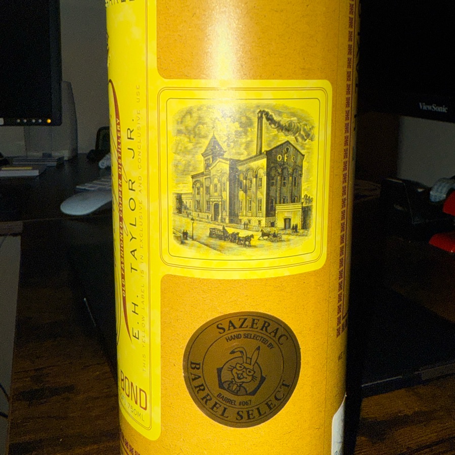 E.H. Taylor Single Barrel (Sazerac Barrel Select Hand Selected By Spec's - Barrel #067)