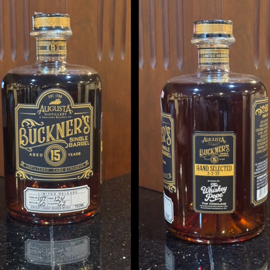 Buckner's 15 Year Single Barrel No. 107 (The Whiskey Pope - The Conclave)