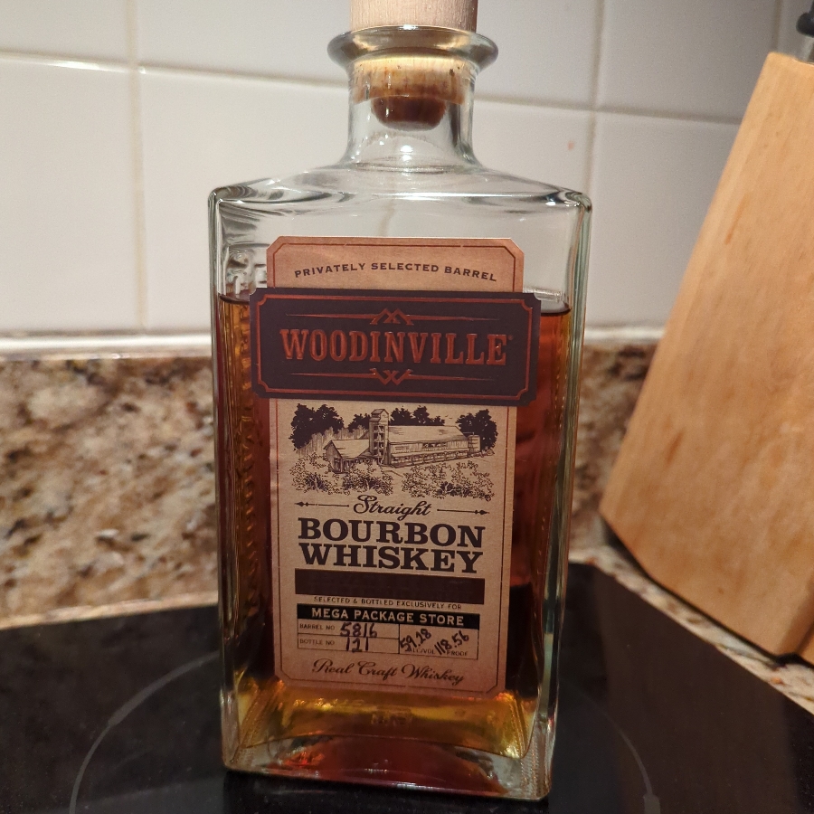 Woodinville Private Select Single Barrel Bourbon (Mega Package Store) Barrel 5816