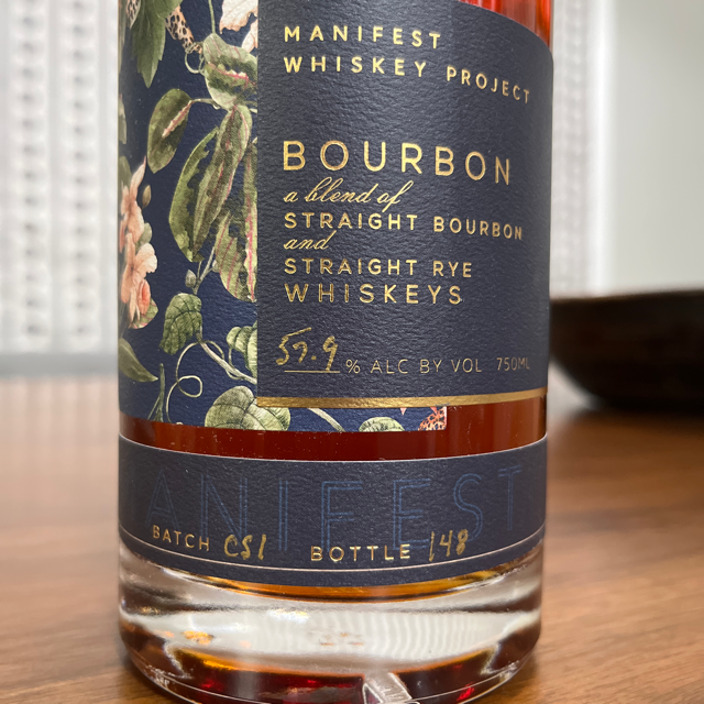 Manifest Whiskey Project Cask Strength