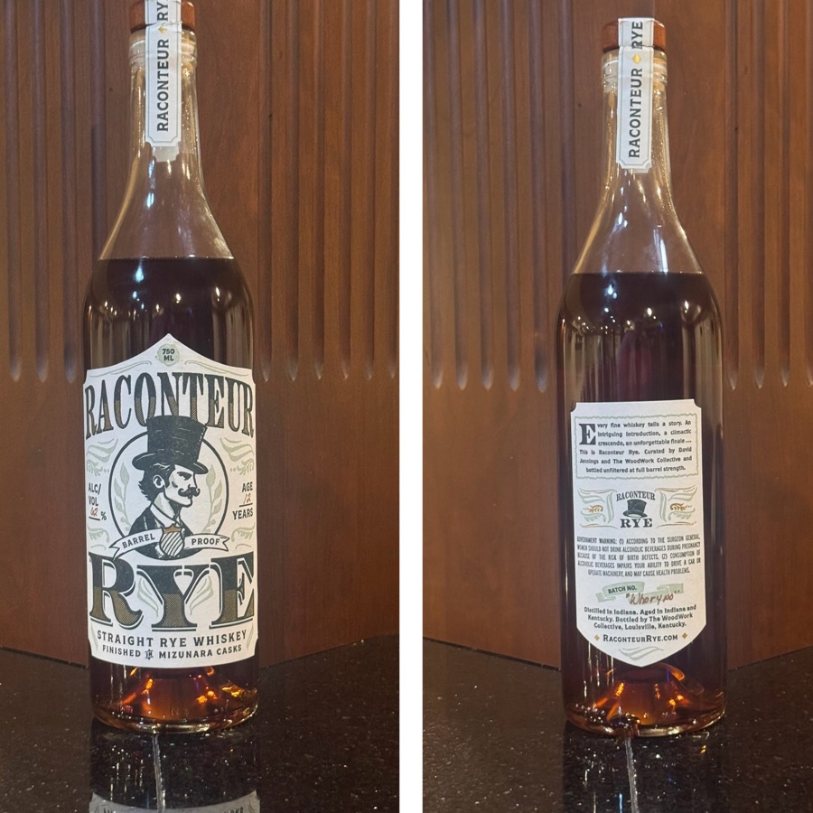 Raconteur Rye Finished in Mizunara Casks 12 Year