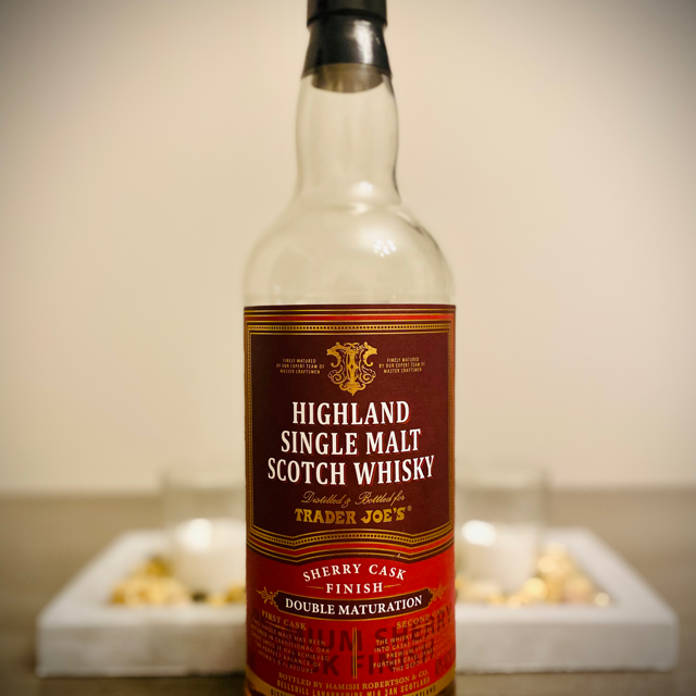 Trader Joe's Highland Single Malt Scotch Whisky Sherry Cask Finish