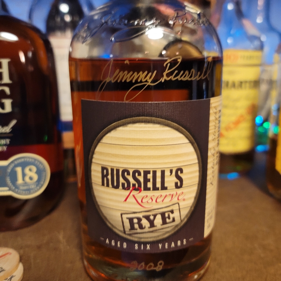 Russell's Reserve Rye 6 year 2008