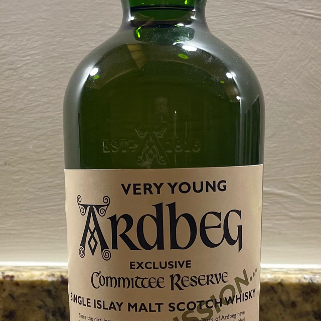 Ardbeg Very Young Exclusive Committee Reserve For Discussion