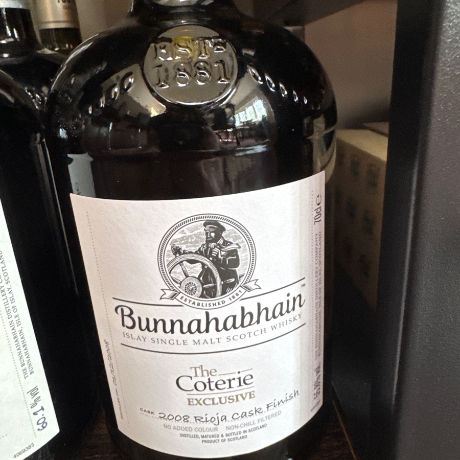 Bunnahabhain 2008 Rioja Cask Finish