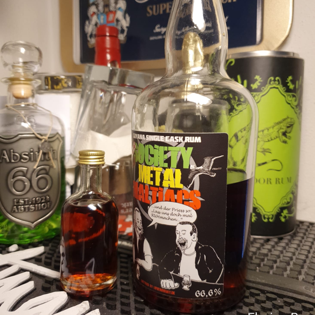Society Metal Maltiacs Guyana single Cask