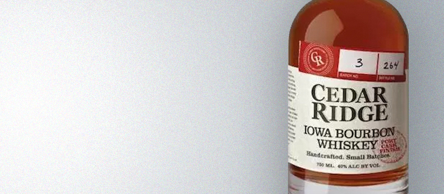 Cedar Ridge Port Cask Finish Bourbon