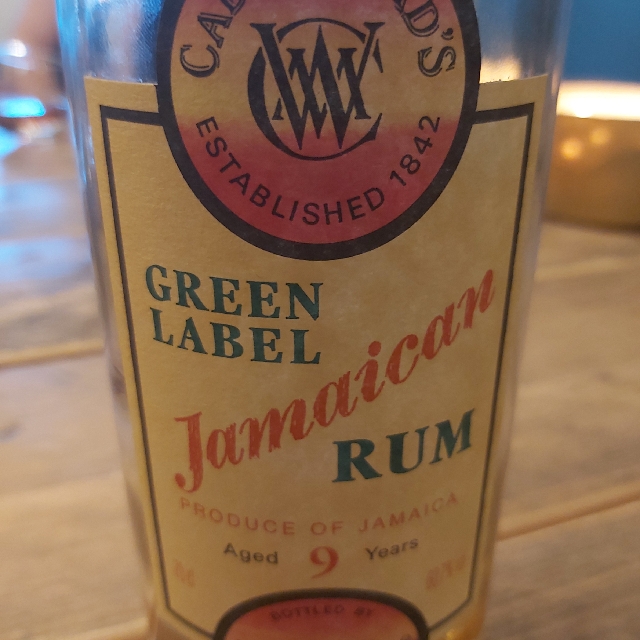 Cadenhead's Green Label Jamaican Rum 9 Years