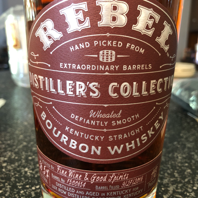Rebel Distiller's Collection Bourbon (Fine Wine & Good Spirits Selection)