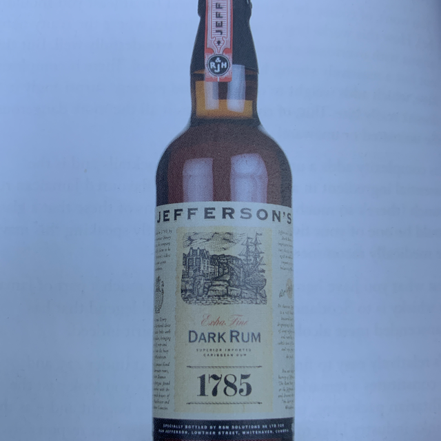 Jefferson's Extra Fine Dark Rum