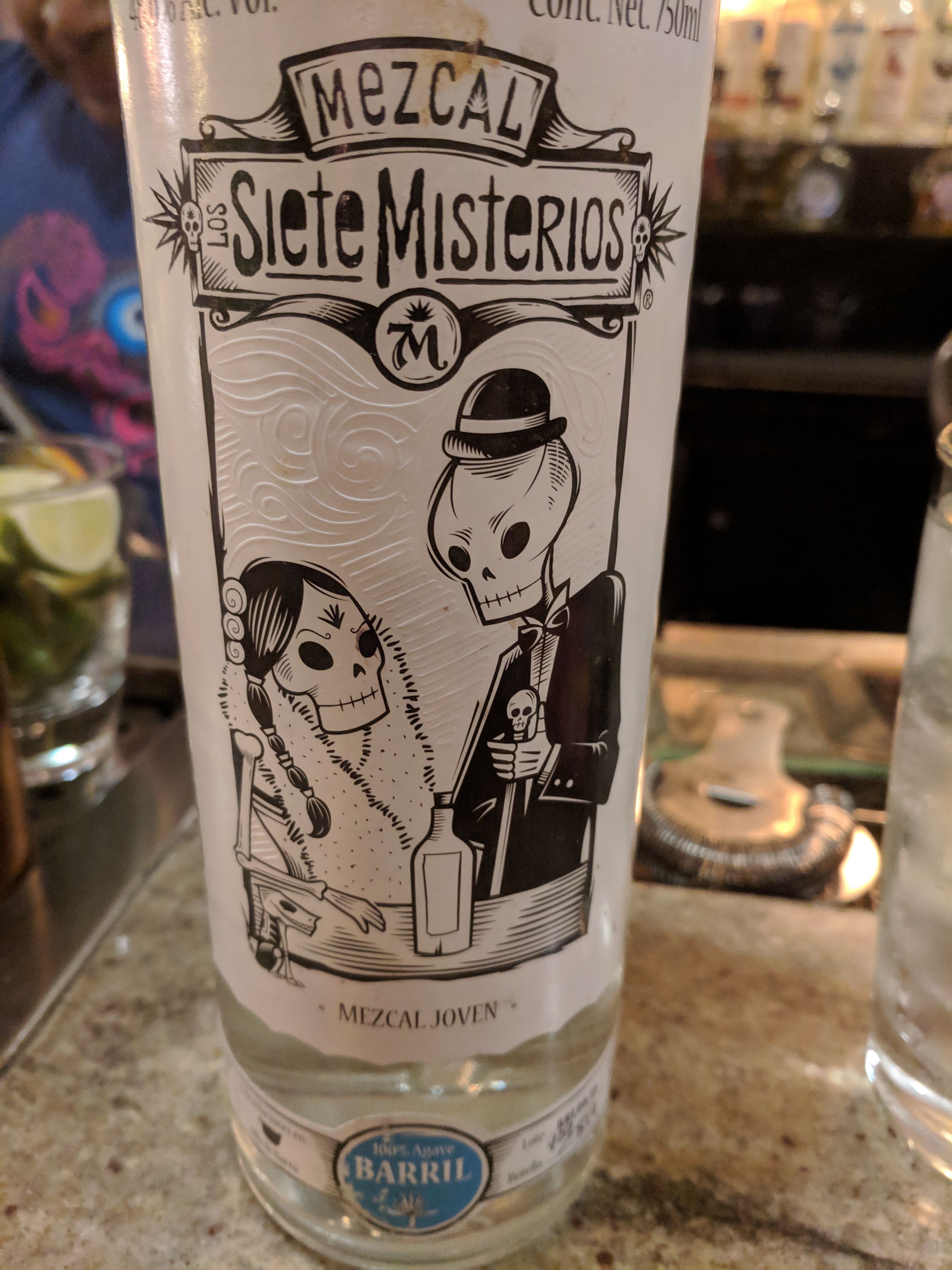 Mezcal Los Siete Misterios Barril
