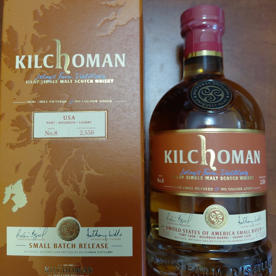 Kilchoman Small Batch No. 8 (USA)