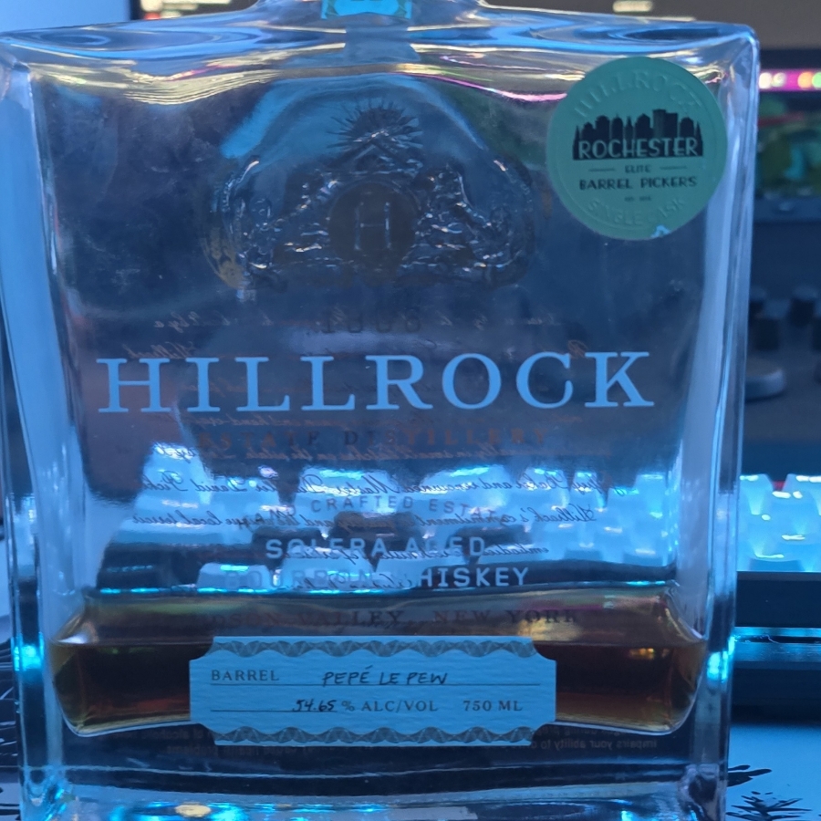 Hillrock Solera Aged Bourbon (Roc Elite Pepe Le Pew)