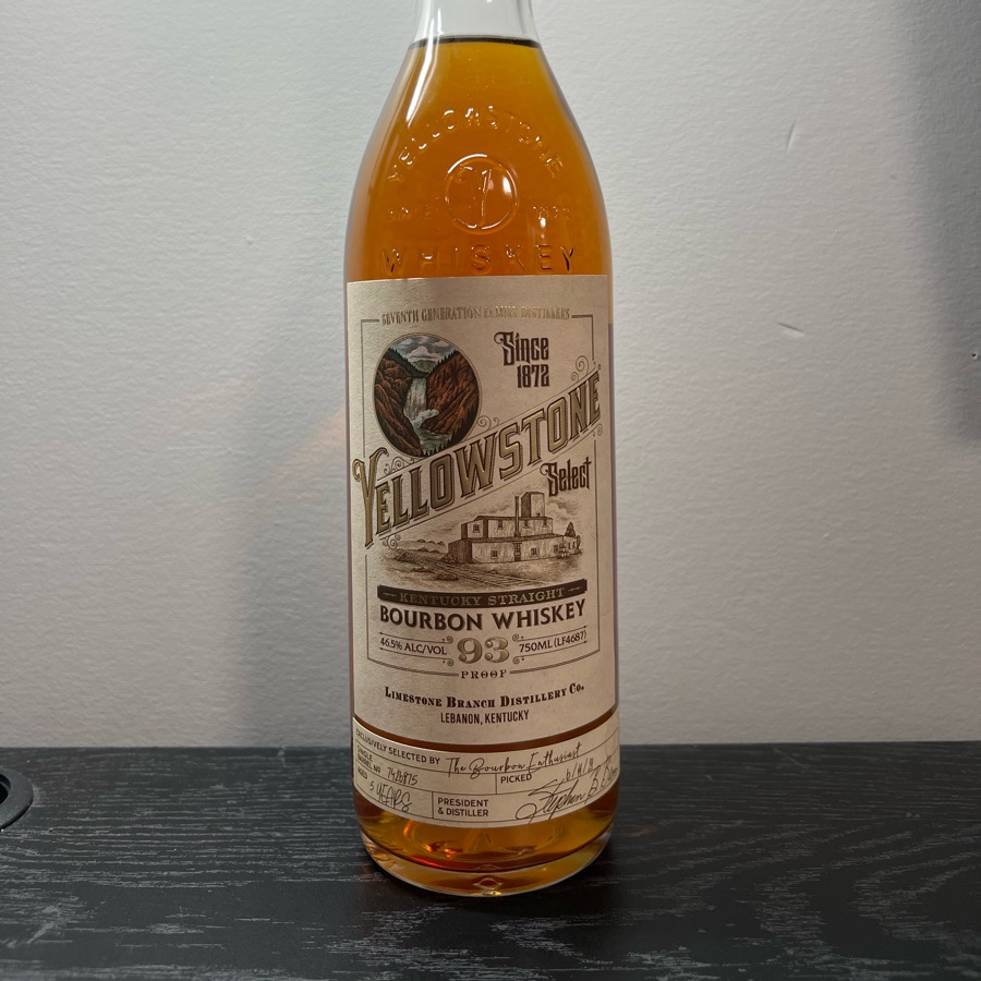 Yellowstone Select Single Barrel: The Bourbon Enthusiast