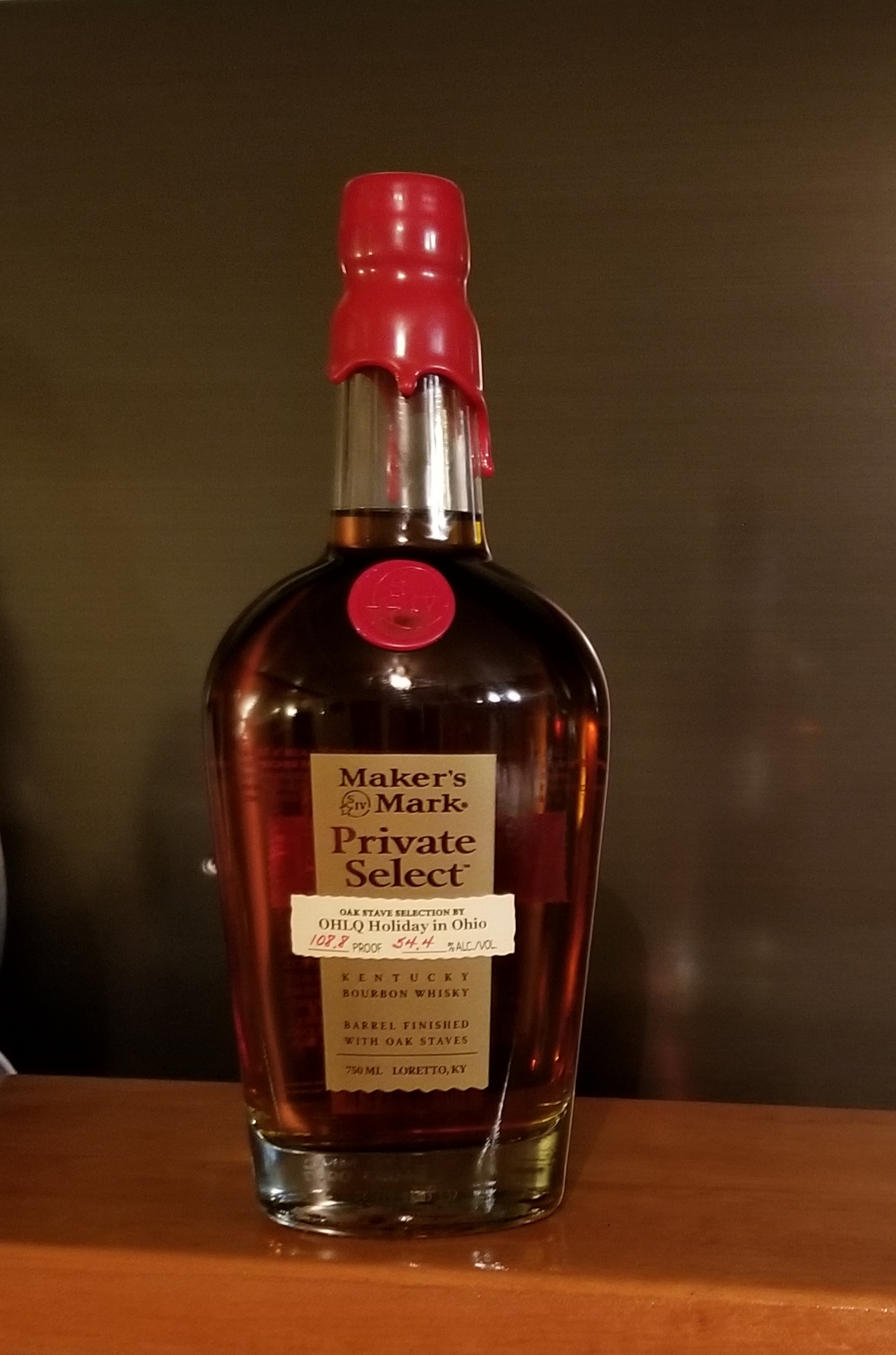 Maker's Mark Private Select (OHLQ) Holiday in Ohio