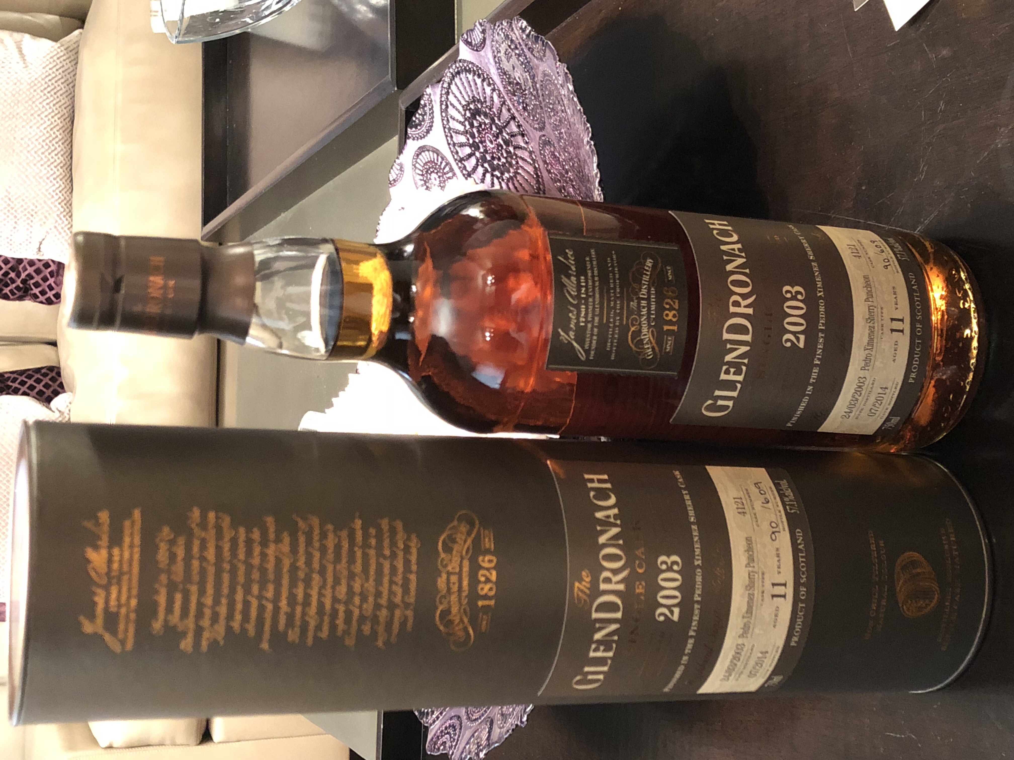 Glendronach 2003 11 Year Single Cask Pedro Ximenez
