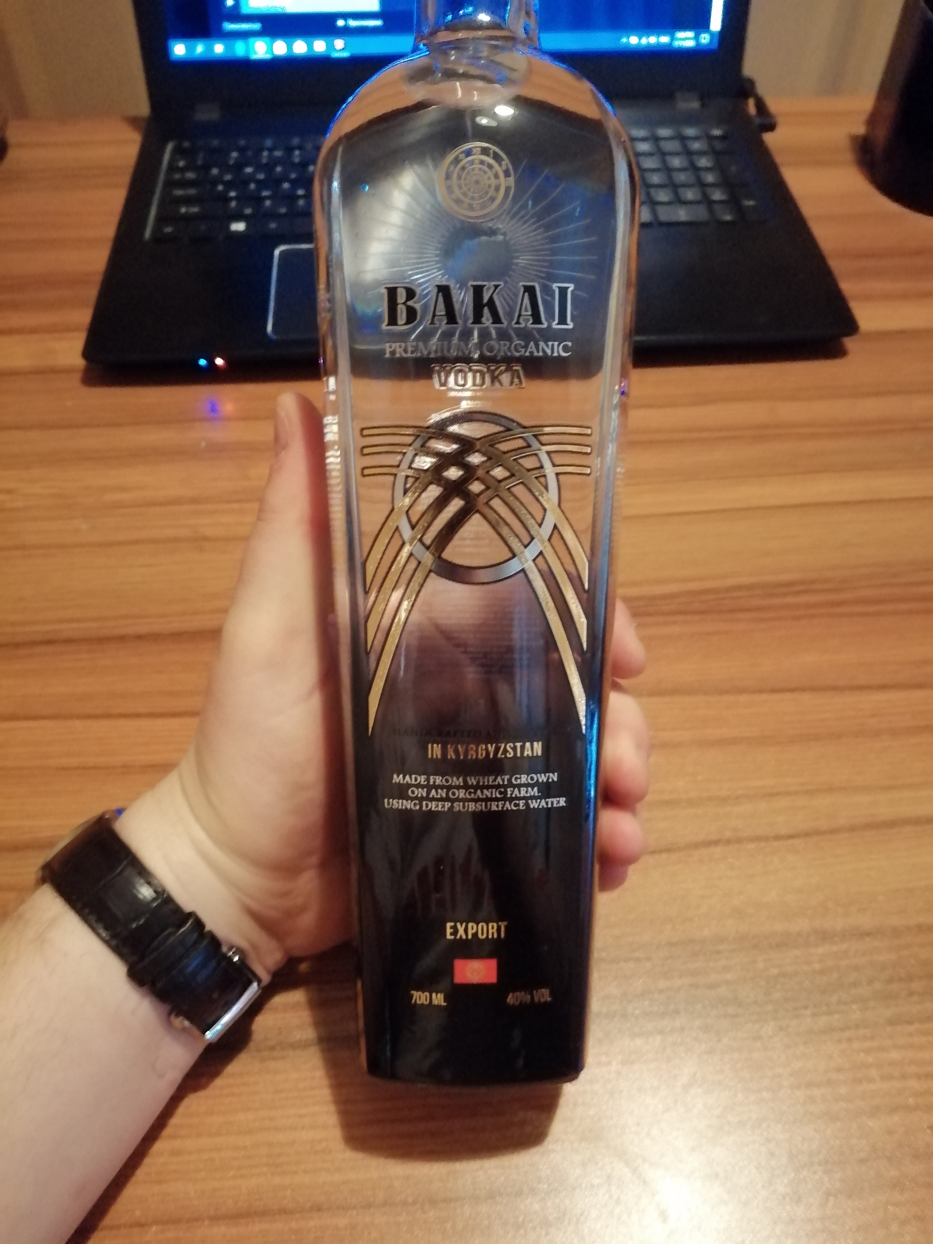 Bakai Premium Organic vodka
