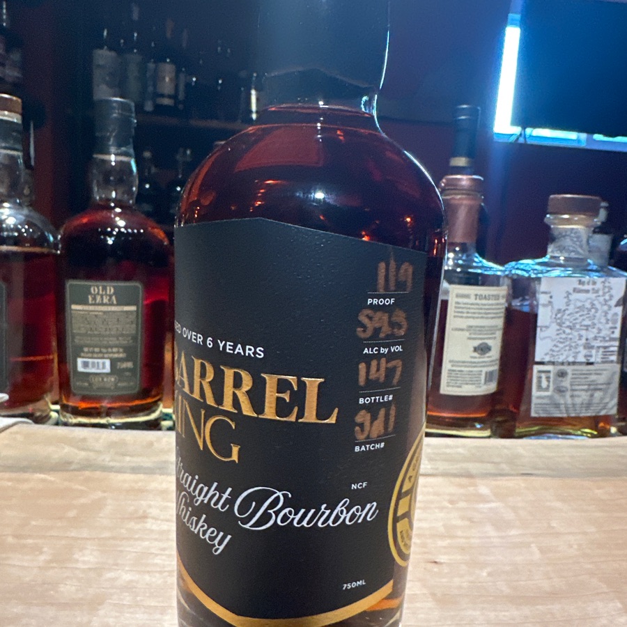 Barrel King Straight Bourbon Whiskey - A Griff & Dave Pick