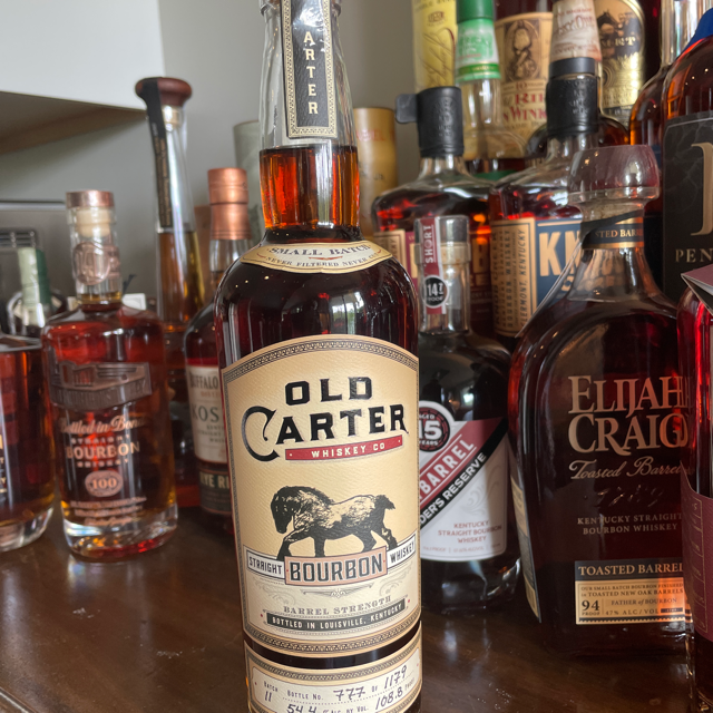 Old Carter Straight Bourbon Batch 11 (2022 Release)