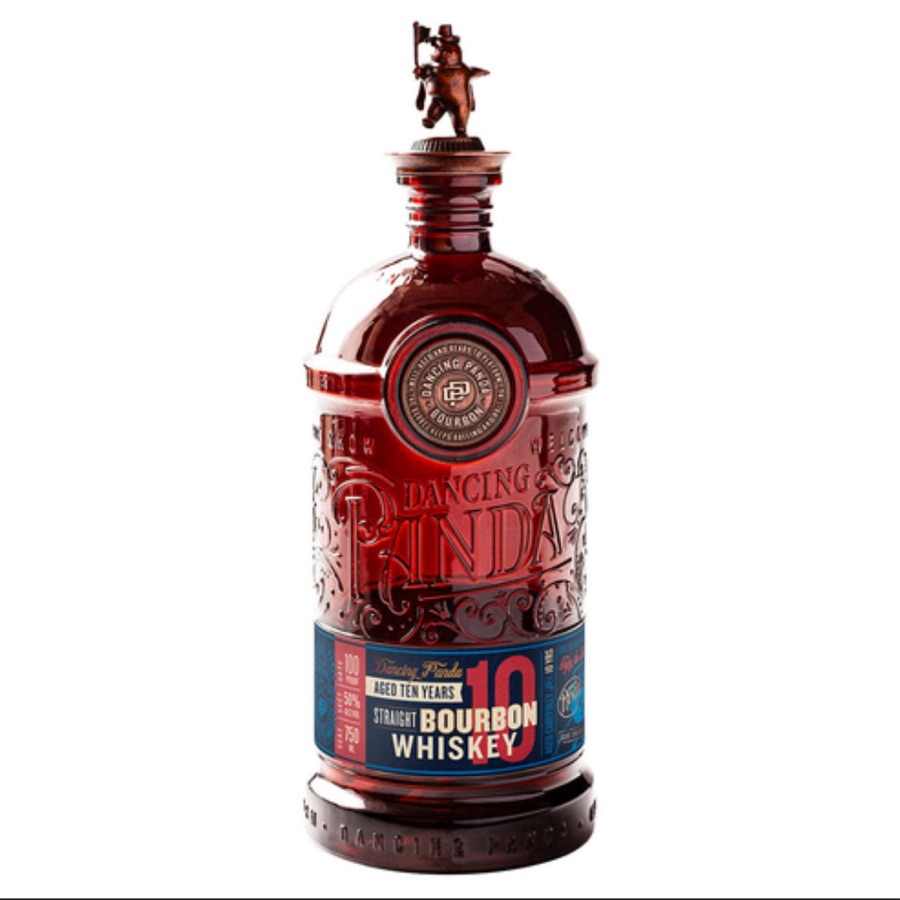 Dancing Panda Straight Bourbon Whiskey - 10 Year