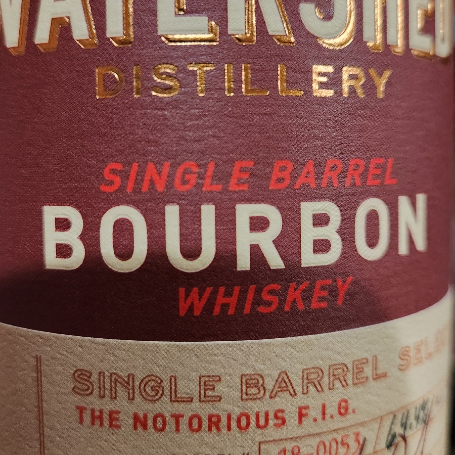 Watershed Batrel Strength Single Barrel Select The Notorious F.I.G.