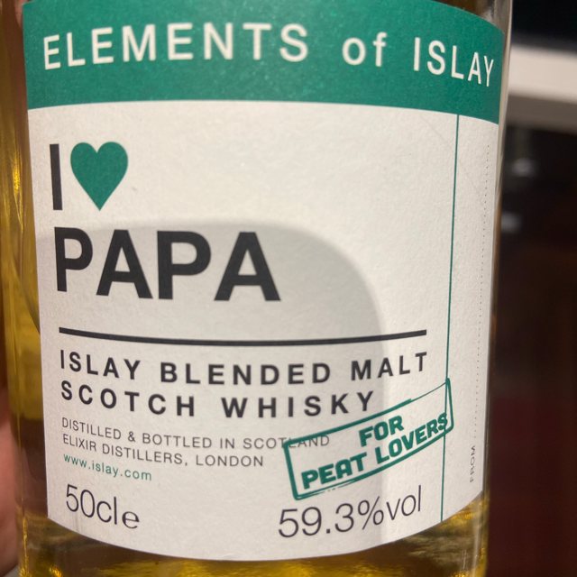 Elements of Islay I love Papa
