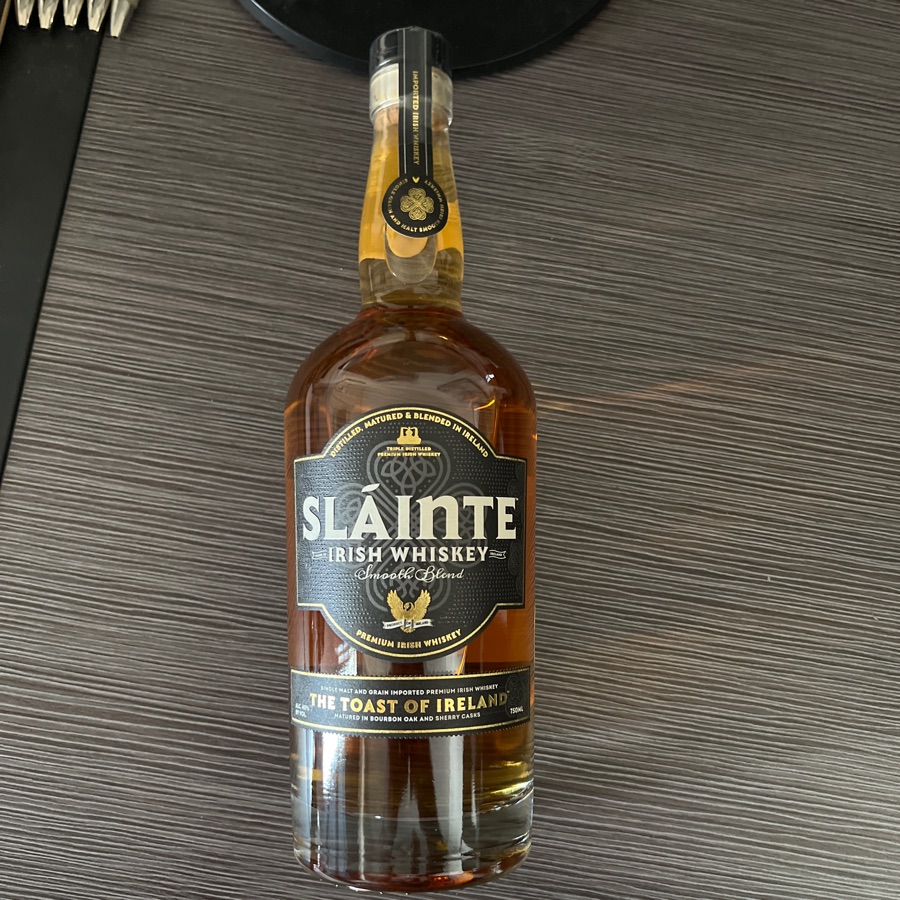 Sláinte Irish Whiskey