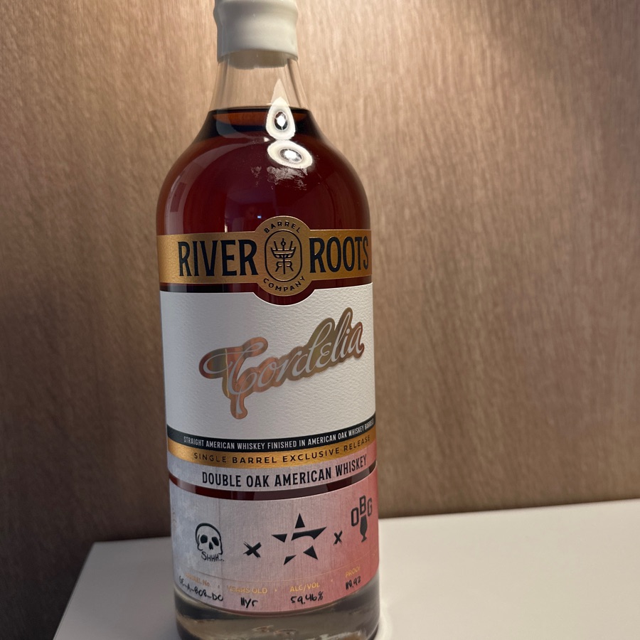 River Roots Single Barrel Double Oak American Whiskey (Cordelia Five Star Liquor & Wine)