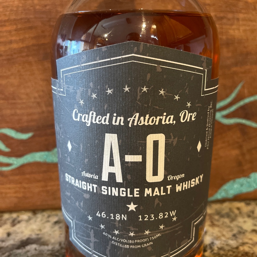 A-O Straight Single Malt Whiskey