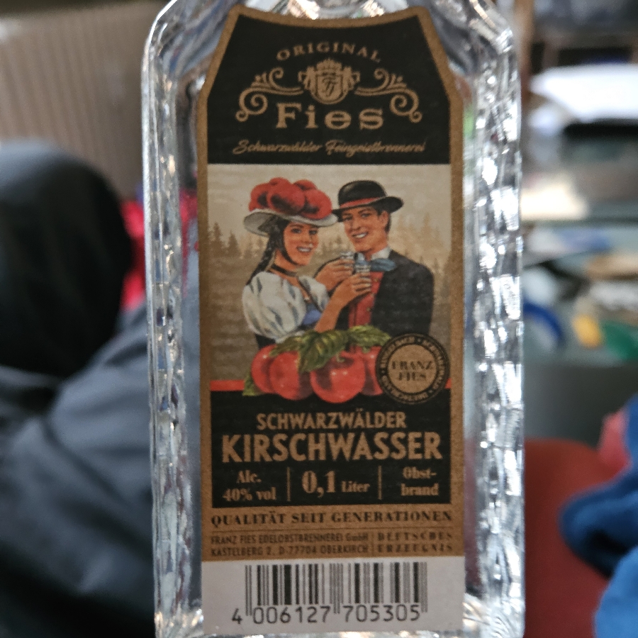 Original Fies Schwarzwälder Kirschwasser