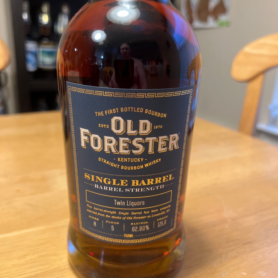 Old Forester Single Barrel Barrel Strength (Twin Liquors)