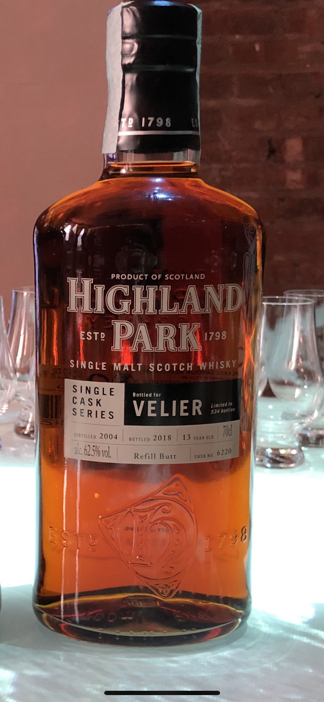 Highland Park Single Cask Series Velier