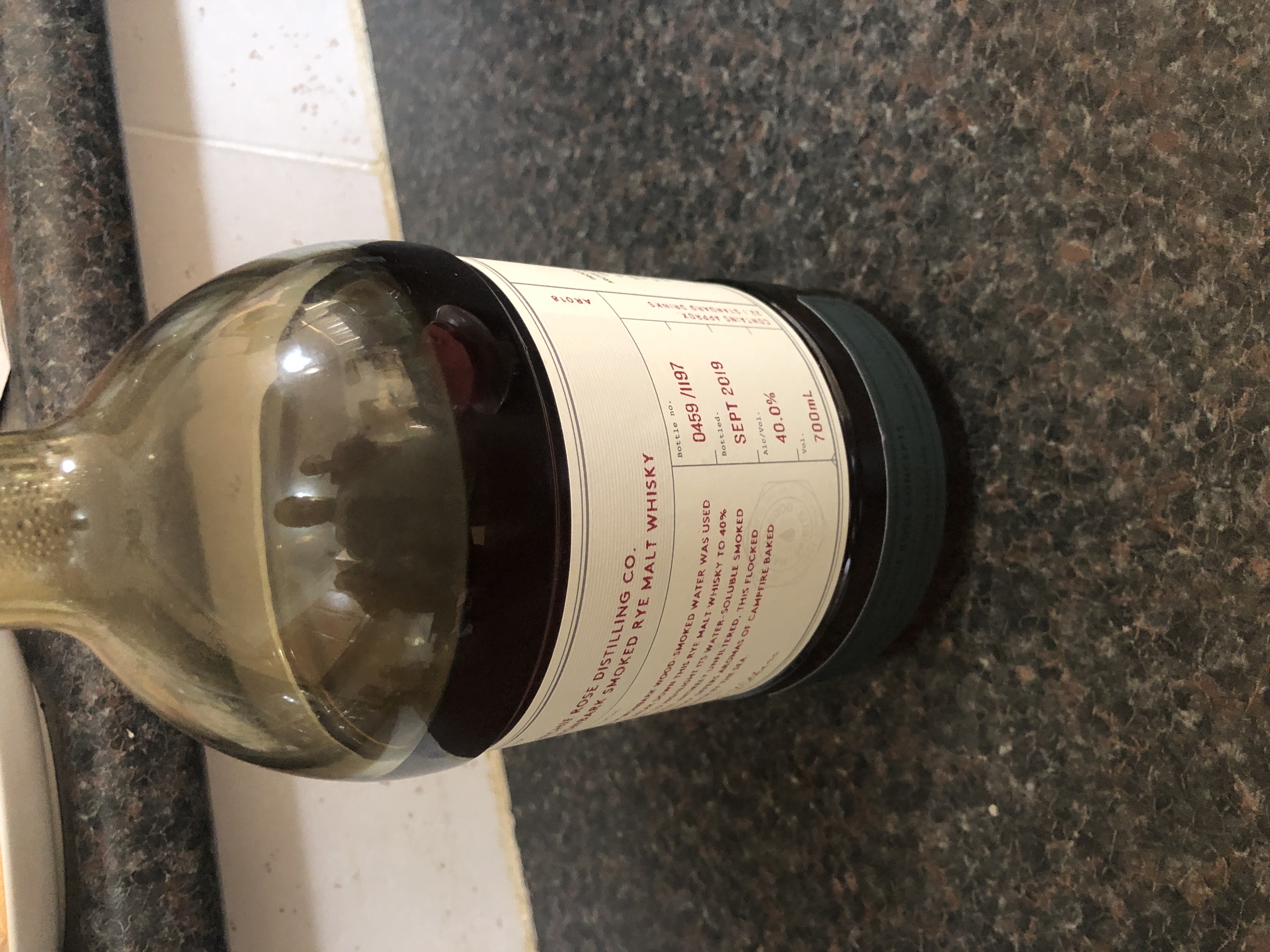 Archie Rose Ironbark Smoked Rye Malt Whisky